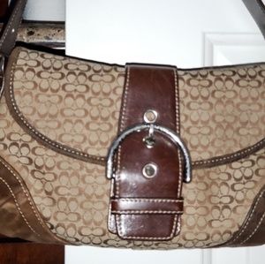 Small Coach Signature Handbag